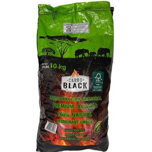 Carbo Black Premium Acacia Houtskool 10kg