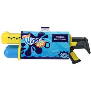 Splash Waterpistool Geel/Blauw 53cm