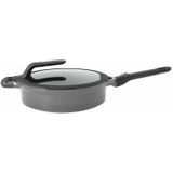 BergHOFF GEM Sauteerpan Afneembaar Handvat Met Deksel Stay Cool Grijs O28cm