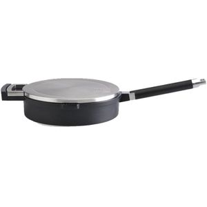 Berghoff Neo Sauteerpan Met Deksel Afneembaar Handvat Keramisch Zwart O24cm