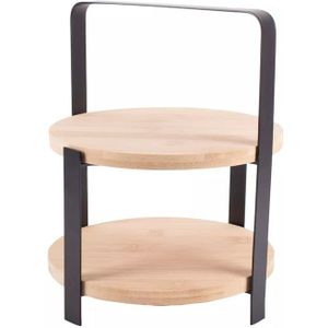 Gusta Etagere Bamboe O21,5x6,5cm