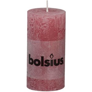 Bolsius Rustieke Stompkaars Oud Roze 100/50mm