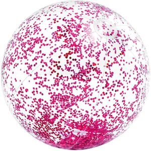 Intex Strandbal Glitter Roze O51cm