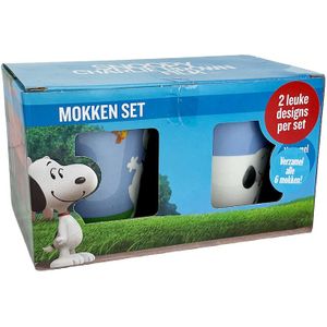 Snoopy Mokkenset 250ml 2-delig