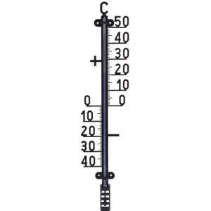 Nampook Tuinthermometer - 41 cm Hoog - Temperatuur van -40 Tot + 50 Graden - Zwart