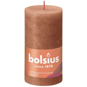 Bolsius Rustieke Stompkaars Rusty Pink 130/68mm