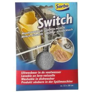 Sorbo Wondervaatdoek Switch Grijs