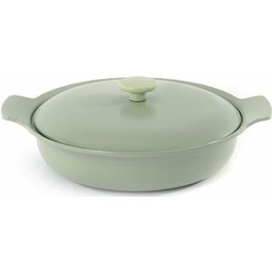 RON Sauteerpan met deksel gietijzer groen - Ø 28cm - Vert - PFAS-vrij