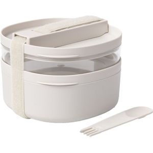 Amuse Lunchbox Set Companion Medium Sand 6-delig
