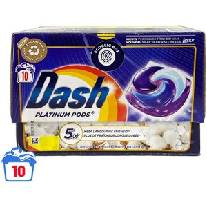 Dash Pods Platinum Frisheid van Katoen 10 stuks