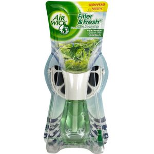 Air Wick Luchtverfrisser Filter & Fresh Zomerregen & Ochtenddauw Navulling 19ml