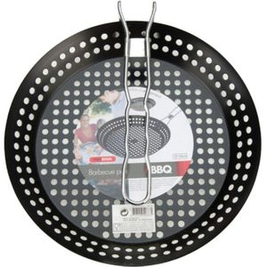 Barbecue/BBQ grillpan 30 cm - Barbecue pannen