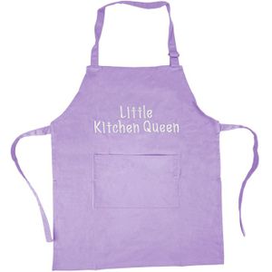 Juicy Lucy Keukenschort Little Kitchen Queen Paars