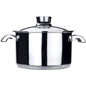 BergHOFF Orion Kookpot Met Glazen Deksel O24cm 6,8l