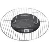 Vaggan Barbecue Grill Rack Zilver Staal 47 Cm