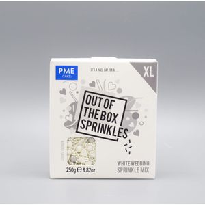 Bruiloft Sprinkle Mix (Out of the Box) (250g) (PME)