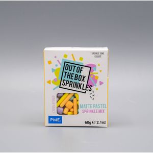 Mat en Pastel Sprinkle Mix (Out of the Box) (60g) (PME)