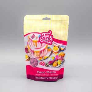 Frambozen Smaak Deco Melts (250g) (FunCakes)