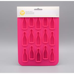 Wilton Siliconen Mallen - Chocolade Mal - Campagne Fles - 15 Holtes