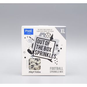 Voetbal Sprinkle Mix (Out of the Box) (250g) (PME)