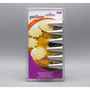 Ronde Spuitmondjes Set (6 delig) (Patisse)