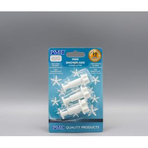 PME Mini Sneeuwvlokjes Uitstekers - set van 3