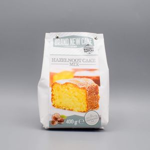 Hazelnootcake Mix (400g) (Glutenvrij) (BrandNewCake)