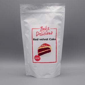 Red Velvet Cake Mix (500g) (Bake Delicious)