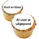 Maak je Eigen Ronde Icing Decoraties (uitgeponst)