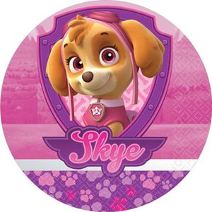 Paw Patrol Skye Eetbare Print