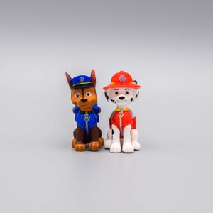 Paw Patrol Taarttoppers Set (Chase en Marshall) (deKora)