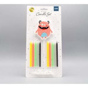 Monster Bash Kaarsjes Set (11 delig) (10cm) (Folat)