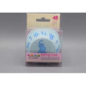 Baby Boy Baking Cups (48 stuks) (FunCakes)
