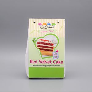 Red Velvet Cake Mix (Glutenvrij) (400g) (FunCakes)