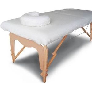 2 x hoeslakenset massagetafel (badstof)