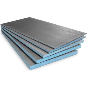 Pro-Board - XPS Bouwplaat met Cementcoating - Isolatieplaat voor Elektrische Vloerverwarming - 10 mm - 5 stuks (3,6 m2)