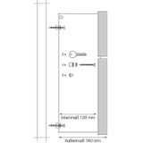 SafePost 122 wandbrievenbus - RVS