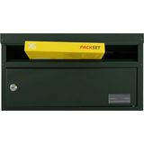 Parcelbox - Pakketbrievenbus - Brievenbus - Groen- Met slot