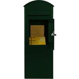 SafePost 70-5 combi vrijstaande brievenbus staal - groen