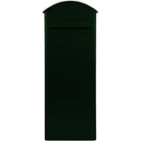 SafePost 70-5 combi vrijstaande brievenbus staal - groen