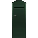SafePost 70-5 combi vrijstaande brievenbus staal - groen