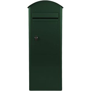 SafePost 70-5 combi vrijstaande brievenbus staal - groen