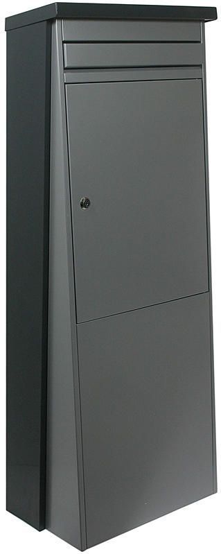 SafePost Eurotrend 1 vrijstaande brievenbus staal - antraciet/zilvergrijs