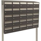 Stoer! Brickset - Brievenbus - Antraciet - Modulair Systeem