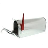 G2 - Amerikaanse Brievenbus - Zilvergrijs - Aluminium