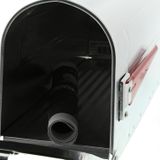 Amerikaanse brievenbus US Mailbox - aluminium zilver