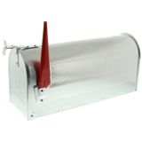 G2 - Amerikaanse Brievenbus - Zilvergrijs - Aluminium