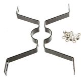 G2 statief tbv Amerikaanse brievenbus/US Mailbox staal - zwart