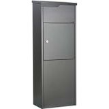 Allux - 650 - Pakketzuil - Antraciet/Zwart - Gegalvaniseerd Staal