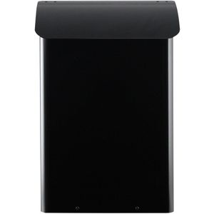 SafePost 14 wandrievenbus staal - zwart